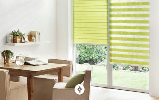 Yellow vision blinds